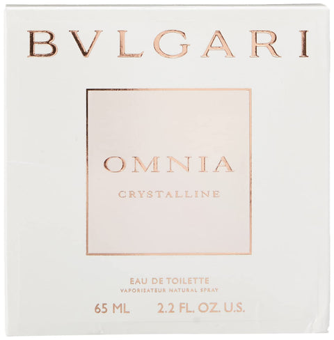 Omnia Crystalline by Bvlgari for Women Eau De Toilette Spray, 2.2 fl. oz.