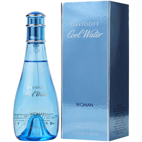 Davidoff Cool Water Eau De Toilette Spray 3.4 oz