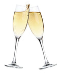 Champagne Glasses - Set of 6 - 6.25 fl oz / 185 ml