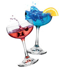 Coupe Cocktail Glasses - Set of 6 - 7.44 fl oz / 220 ml