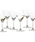 Martini Glasses - Set of 6 - 5.4 fl oz / 160 ml