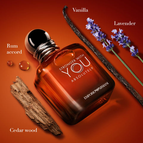Armani beauty Stronger With You Absolutely Cologne for Men 3.4 Fl Oz